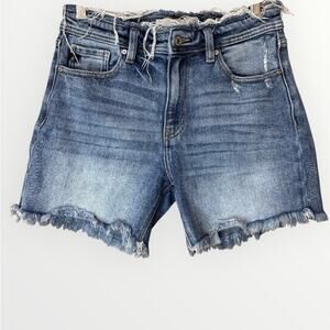 KanCan High Rise Denim Shorts Size Large